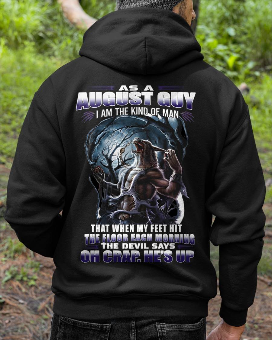 AUGUST, I AM THE KIND OF MAN-MALE08 (SKU12-326-08)