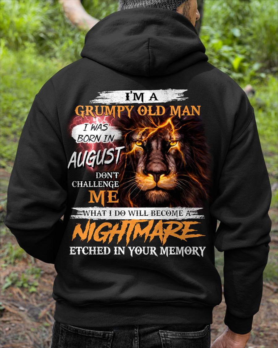 AUGUST, WHAT I DO WILL BECOME A NIGHTMARE – SNOW MALE08 (SKU26T-01237-08)