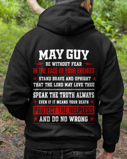 MAY SHIRT, STAND BRAVE AND UPRIGHT - SNOW MALE05 (SKU2608-44-05)