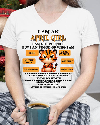APRIL SHIRT, I AM PROUD OF WHO I AM - FMA SNOW04 (SKU2603-294-04)
