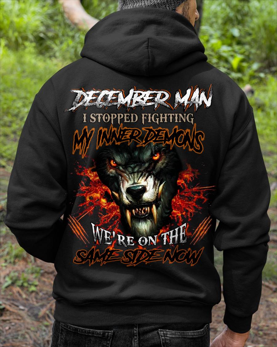 DECEMBER, I STOPPED FIGHTING MY INNER DEMONS-MALE12 (SKU12-325-12)