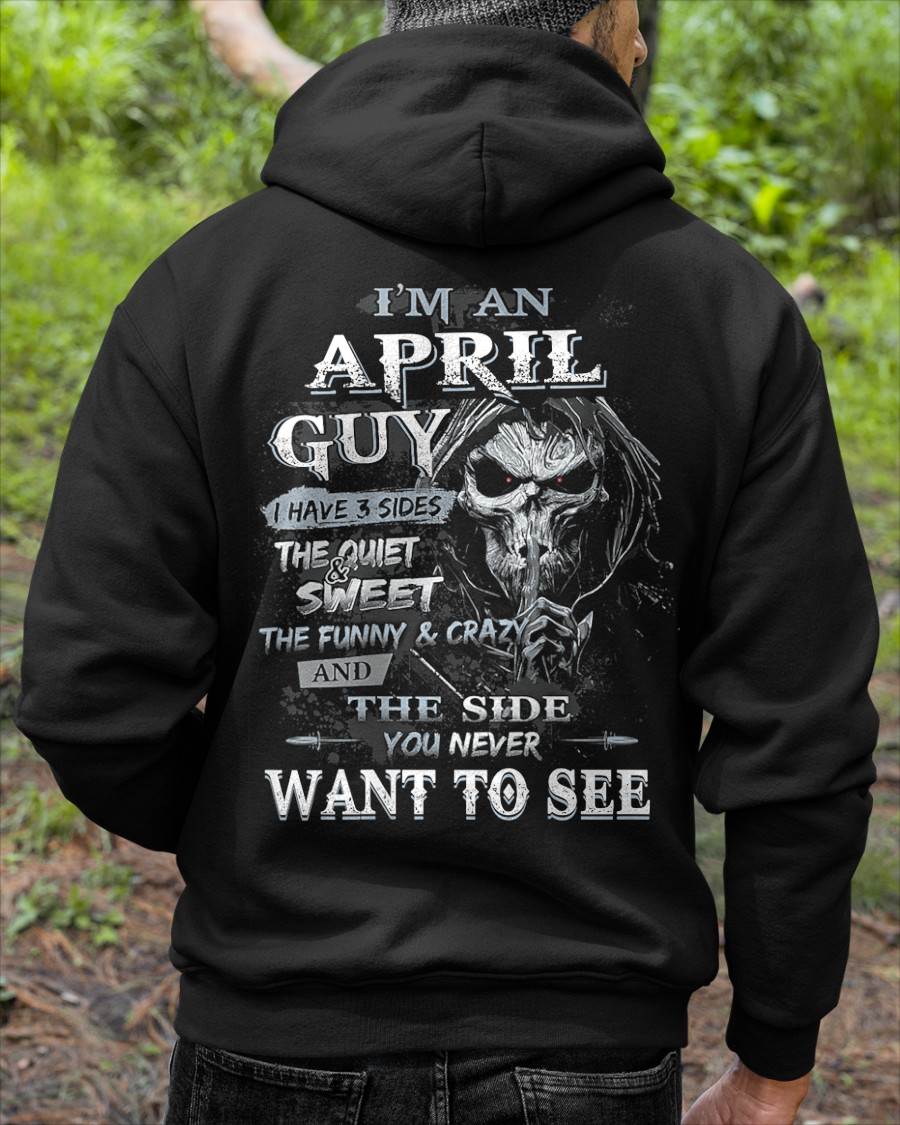 APRIL, I HAVE 3 SIDES THE QUIET & SWEET THE FUNNY & CRAZY-SNOW MALE04 (SKU07-60-04)