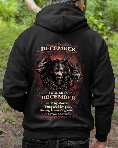 DECEMBER SHIRT, Strength wasn't given it was earned – SNOW MALE12 (SKU2602-164-12)