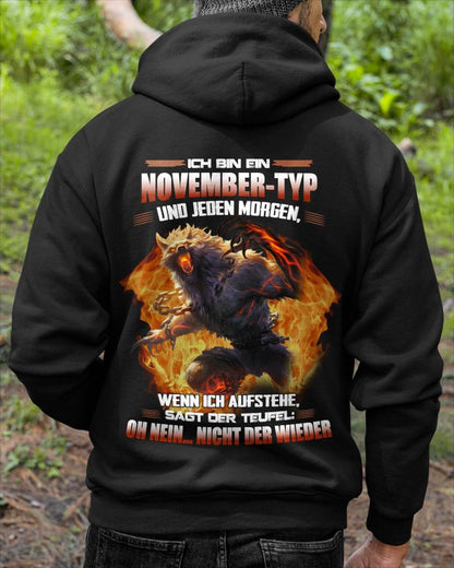 NOVEMBER, SAGT DER TEUFEL: OH NEIN… NICHT DER WIEDER - SNOWMALE GER11 (SKU2605-383-11)