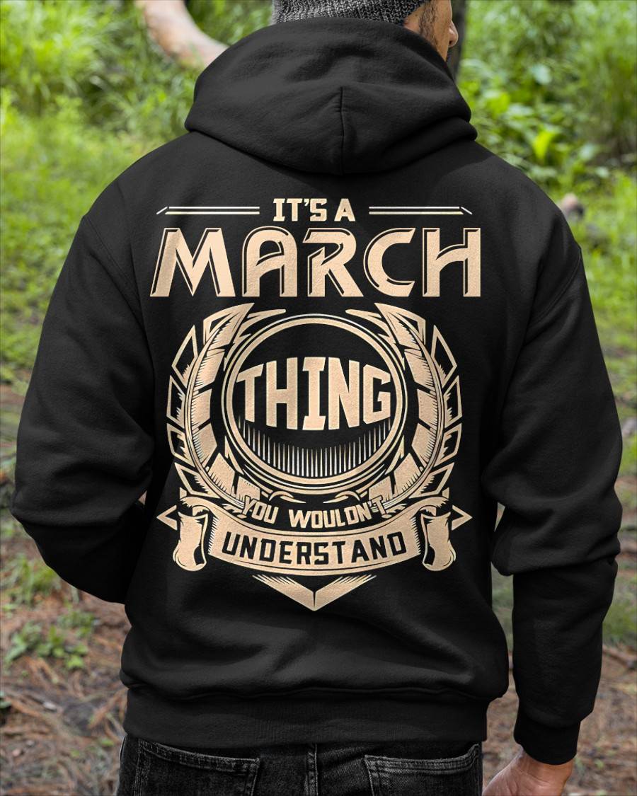 MARCH, THING YOU WOULDN’T UNDERSTAND – SNOW MALE03 (SKU09-17-03)