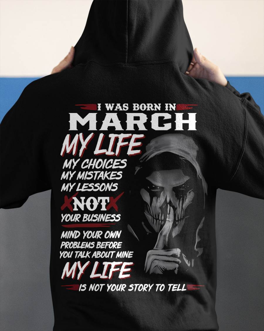 I WAS BORN IN MARCH - FMA (SKU08-36-03)