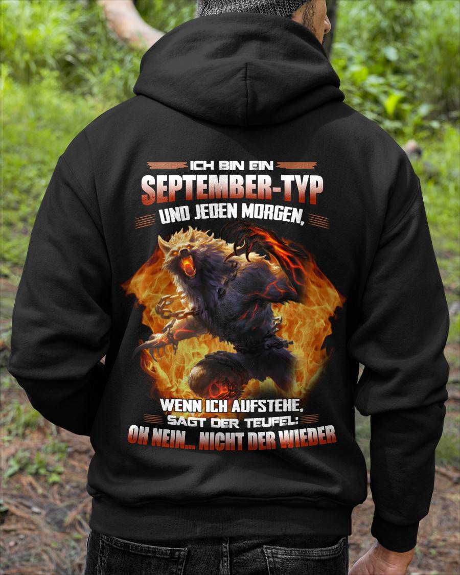 SEPTEMBER, SAGT DER TEUFEL: OH NEIN… NICHT DER WIEDER - SNOWMALE GER09 (SKU2605-383-09)