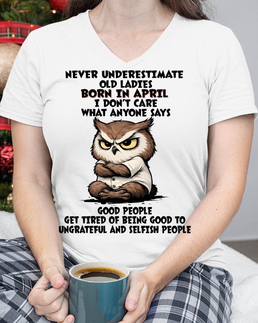 APRIL SHIRT, I'M A GOOD PERSON - FMA SNOW04 (SKU2604-08-04)
