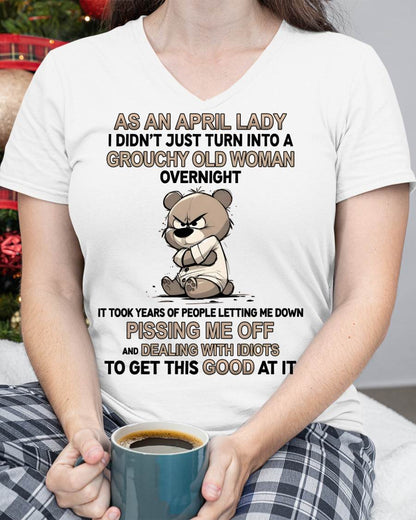 APRIL SHIRT, GROUCHY OLD WOMAN - SNOW04 (SKU2603-253-04)