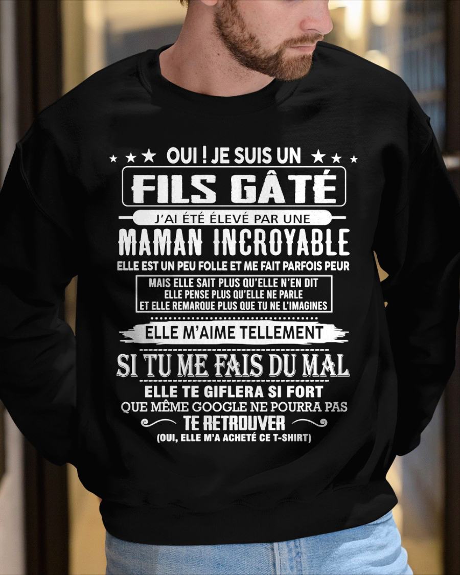 FILS GÂTÉ – CADEAU DE MAMAN - SNOW00 (SKU26T-0172-00)