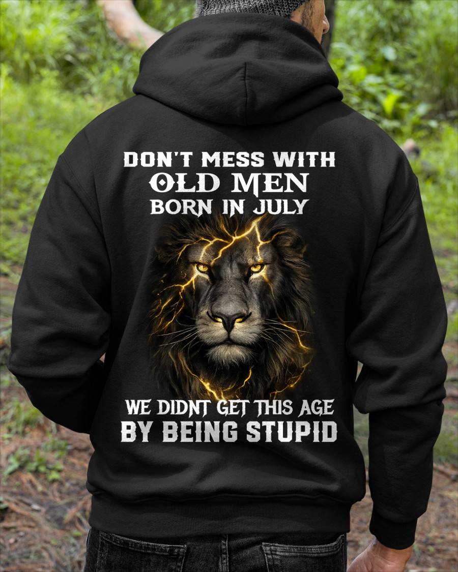 JULY SHIRT, DON’T MESS WITH OLD MEN - SNOW MALE07 (SKU2604-309-07)