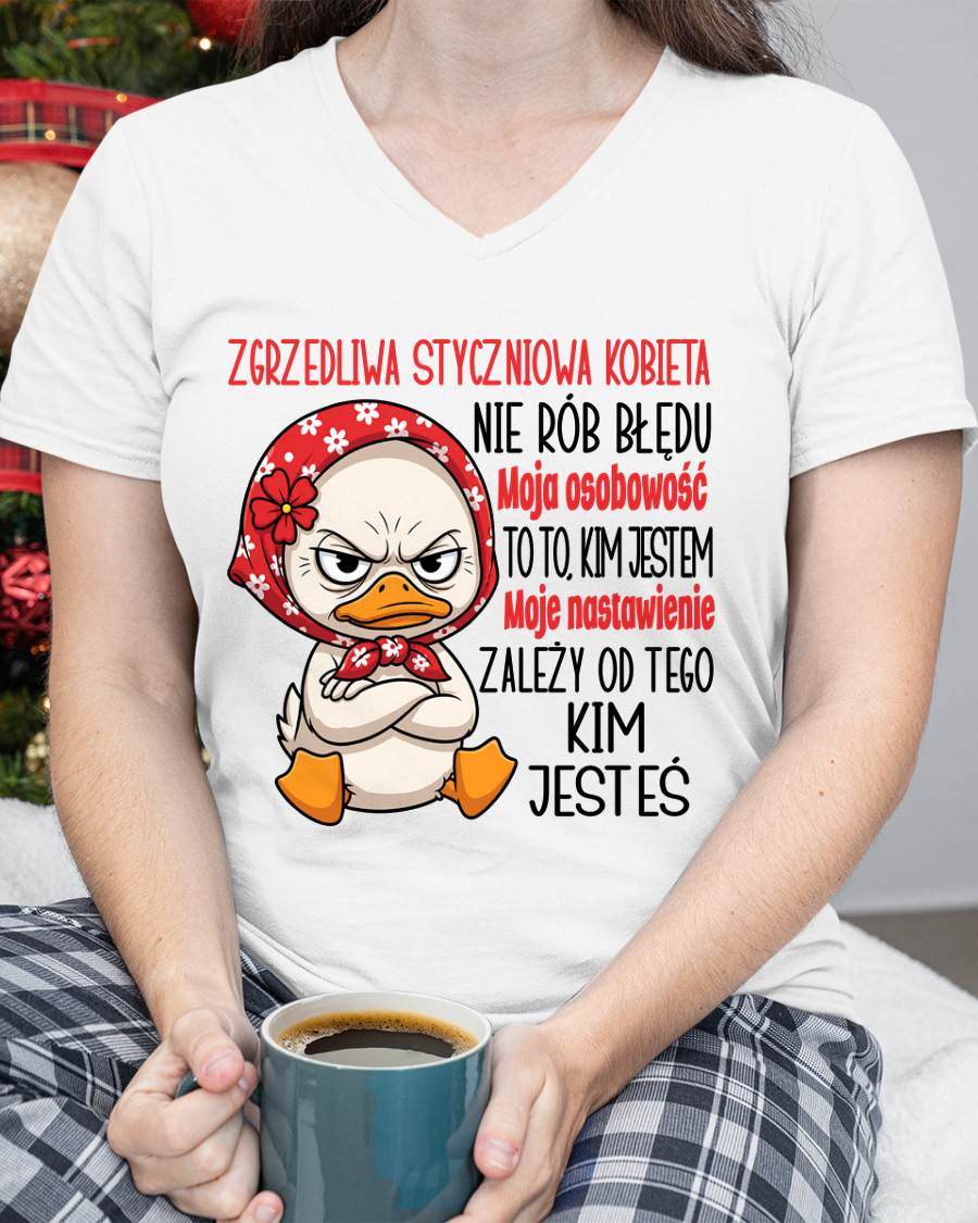 STYCZNIOWA, Moje nastawienie ZALEŻY OD TEGO KIM JESTEŚ - SNOW PO01 (SKU2606-57-01)