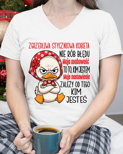 STYCZNIOWA, Moje nastawienie ZALEŻY OD TEGO KIM JESTEŚ - SNOW PO01 (SKU2606-57-01)