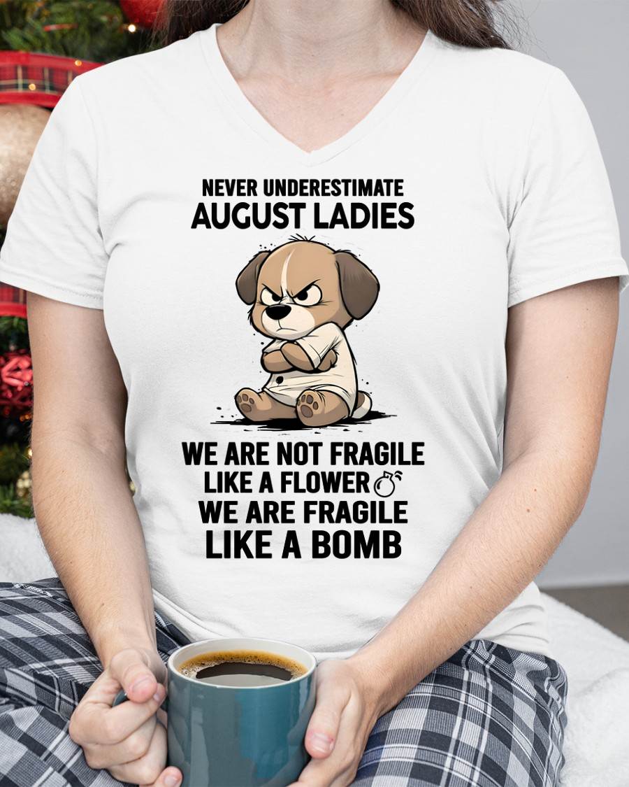 AUGUST SHIRT, WE ARE FRAGILE LIKE A BOMB - FMA SNOW08 (SKU2603-351-08)
