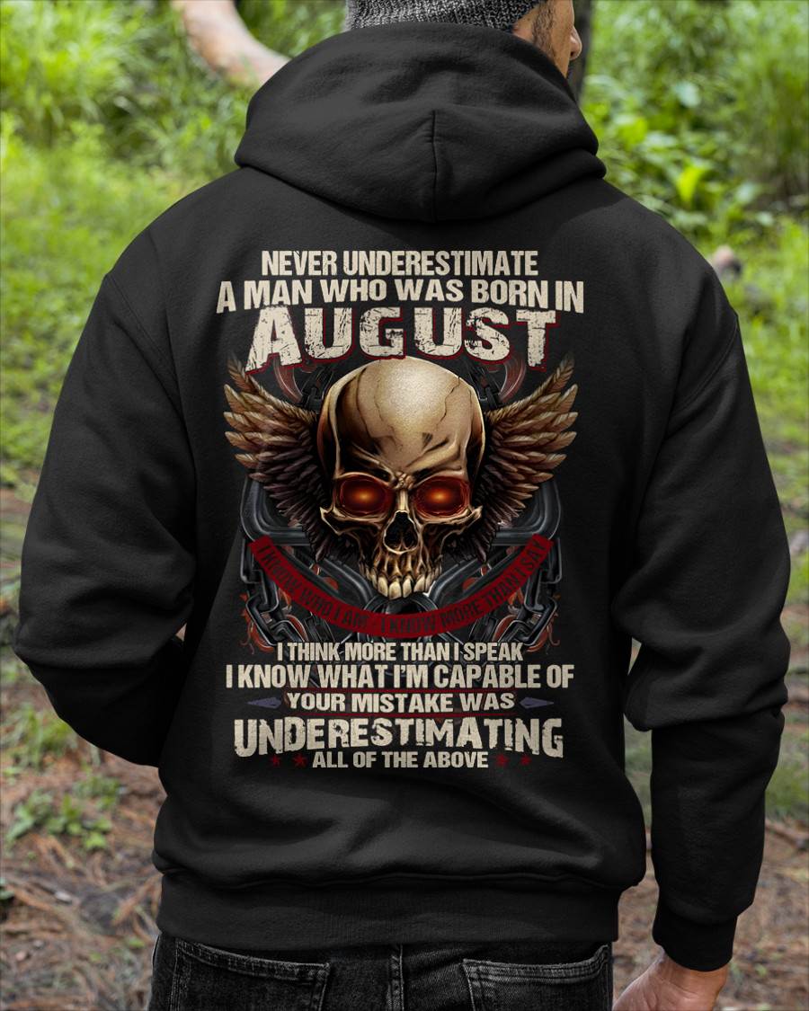 AUGUST, YOUR MISTAKE WAS UNDERESTIMATING ALL OF THE ABOVE - SNOW MALE08 (SKU26T-01135-08)