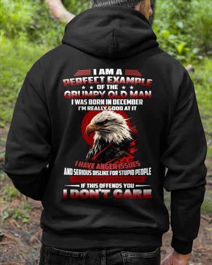 DECEMBER SHIRT, I PROTECT MY FAMILY & I LOVE MY COUNTRY - SNOWMALE12 (SKU26T-01299-12)