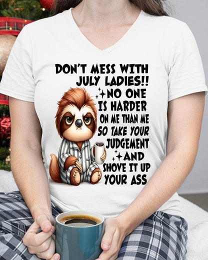 JULY SHIRT NO ONE IS HARDER ON ME THAN ME - SNOW07 (SKU2605-195-07)