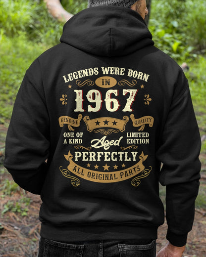 LEGEND WERE BORN IN 1967 - male us1967 (SKU2604-269-1967)