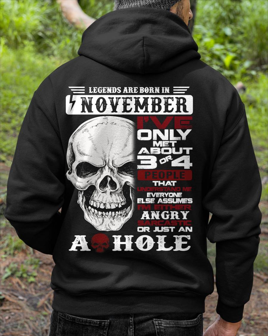 NOVEMBER, ONLY MET ABOUT 3 OR 4 PEOPLE THAT UNDERSTAND ME-SNOW MALE11 (SKU10-16-11)