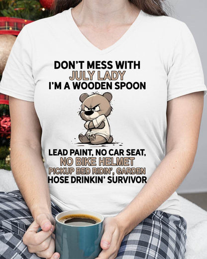 JULY SHIRT, I'M A WOODEN SPOON, LEAD PAINT - SNOW07 (SKU2604-253-07)