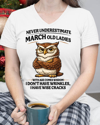 MARCH SHIRT, With age comes wisdom - FMA SNOW03 (SKU2604-101-03)