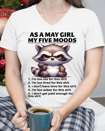 MAY SHIRT, MY FIVE MOODS - SNOW05 (SKU2603-74-05)