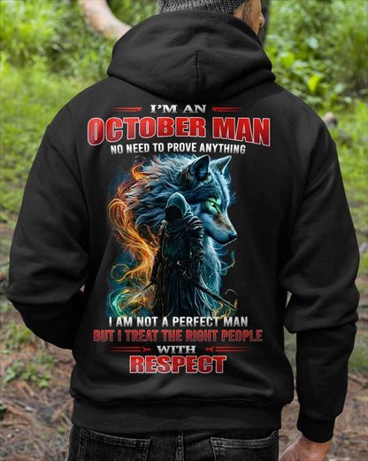 OCTOBER, I’M AN OCTOBER MAN NO NEED TO PROVE ANYTHING - SNOW MALE10 (SKU26T-01-67-10)