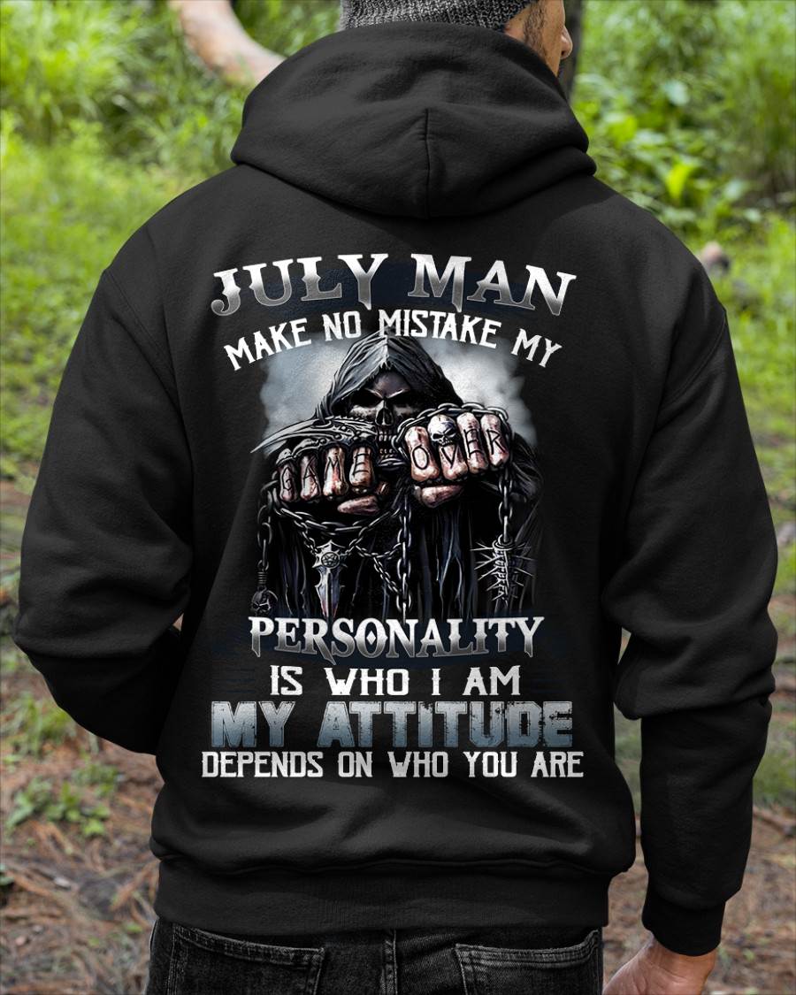 JULY, MY ATTITUDE DEPENDS ON WHO YOU ARE – MALE SNOW07 (SKU08-83-07)