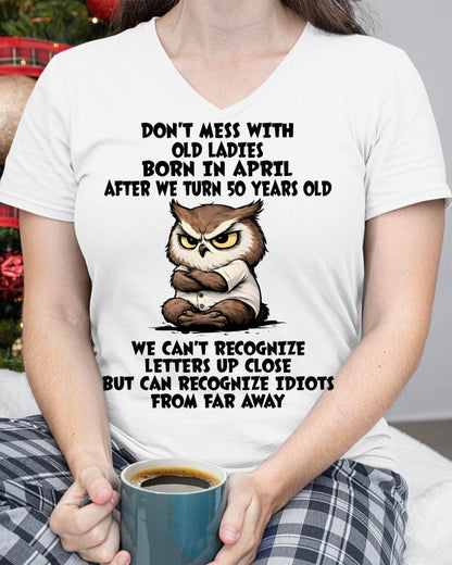 APRIL SHIRT, RECOGNIZE IDIOTS FROM FAR AWAY - FMA SNOW04 (SKU2604-76-04)