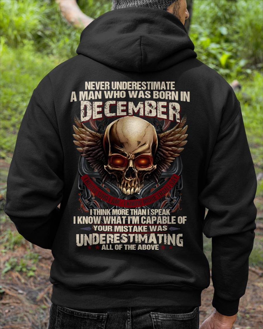 DECEMBER, YOUR MISTAKE WAS UNDERESTIMATING ALL OF THE ABOVE - SNOW MALE12 (SKU26T-01135-12)