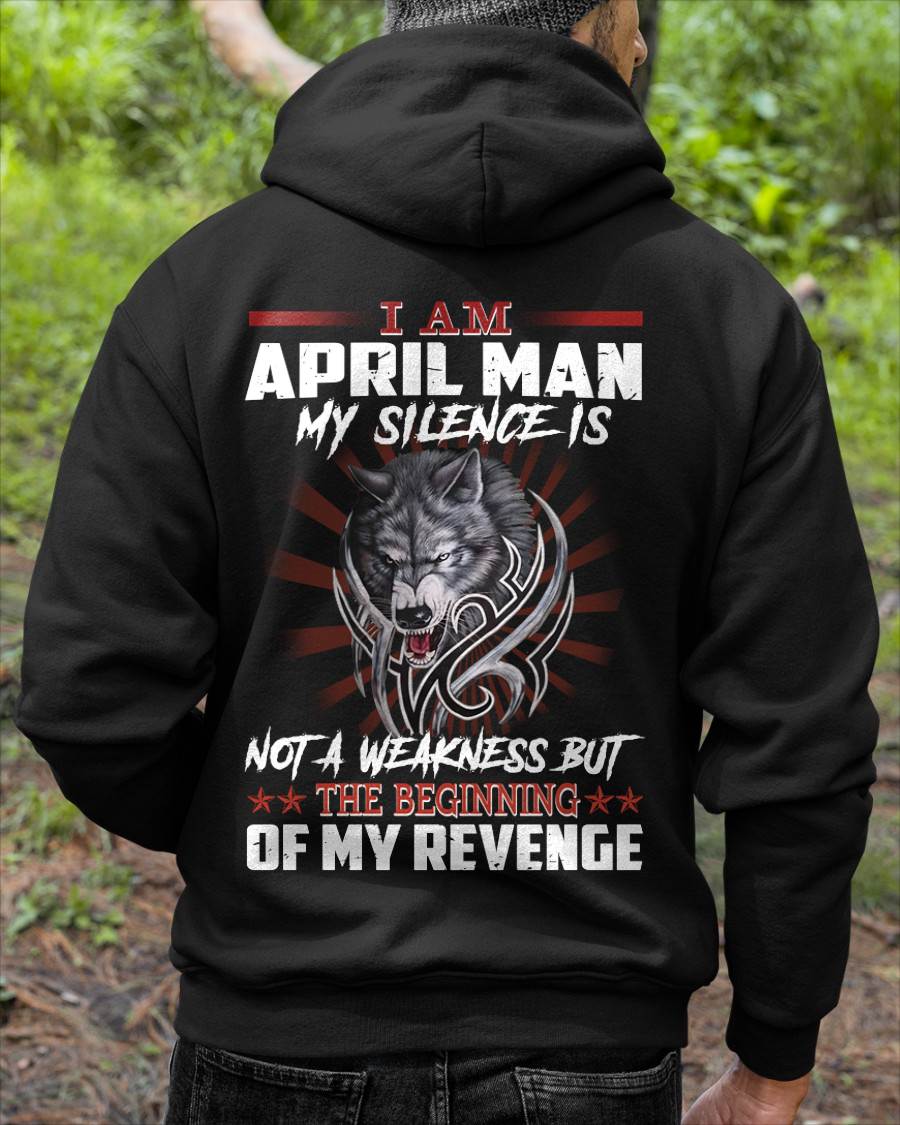 APRIL, MY SILENCE IS NOT A WEAKNESS SNOW MALE04 (SKU26T-01158-04)