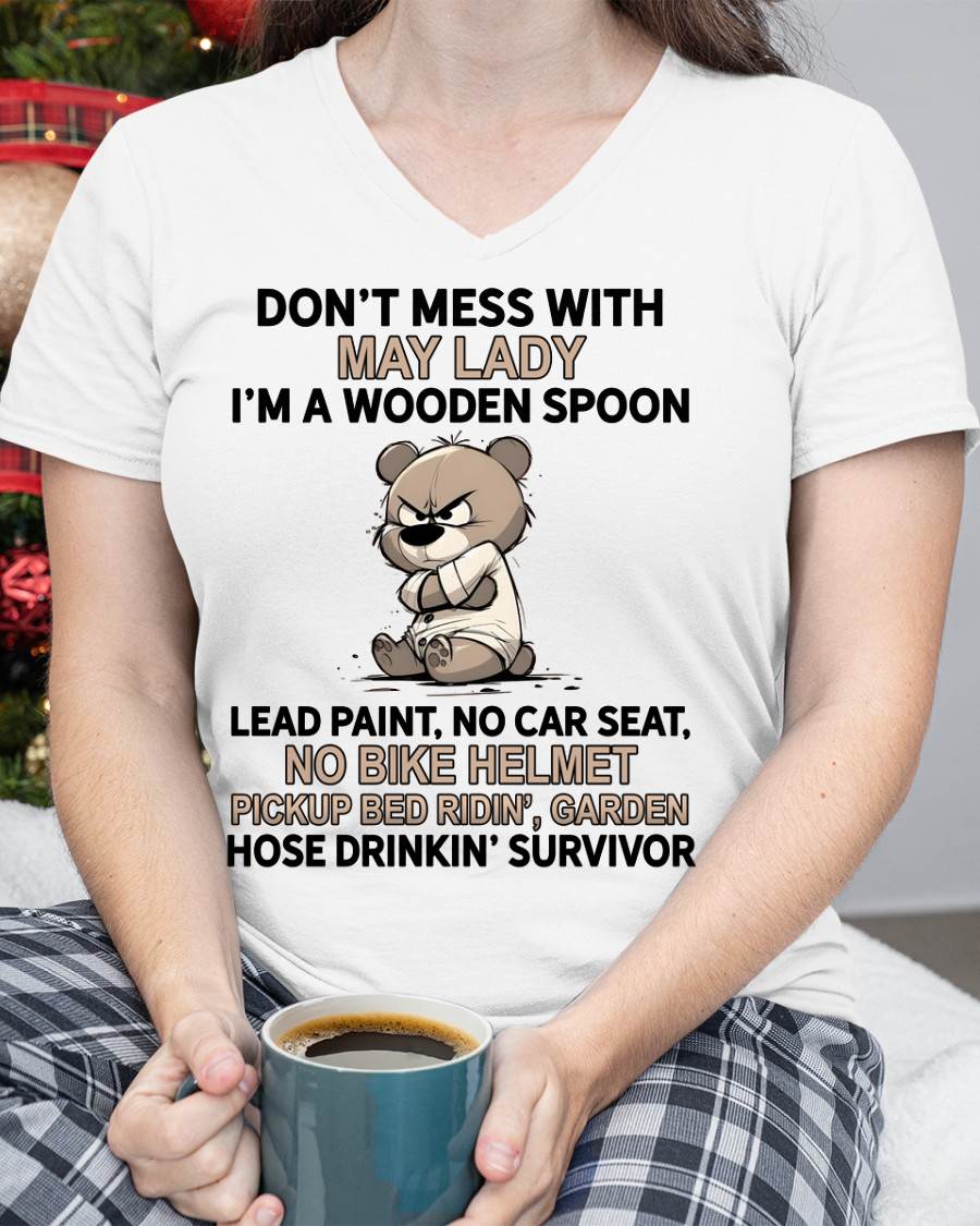 MAY SHIRT, I'M A WOODEN SPOON, LEAD PAINT - SNOW05 (SKU2604-253-05)