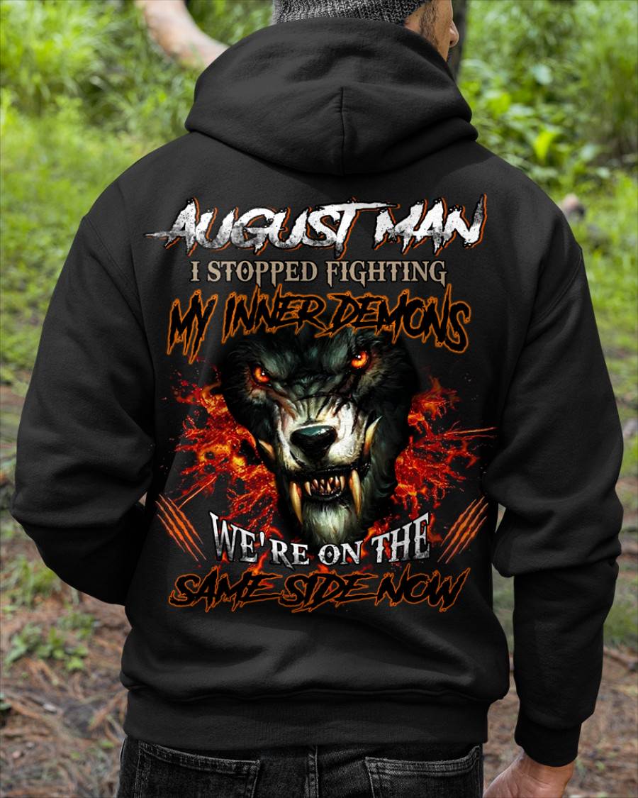 AUGUST, I STOPPED FIGHTING MY INNER DEMONS-MALE08 (SKU12-325-08)