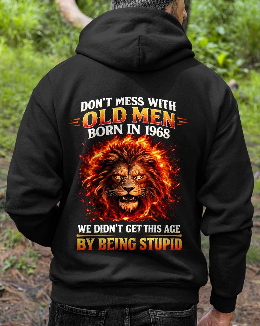 1968 SHIRT, DON'T MESS WITH OLD MEN - SNOW00 (SKU2609-241-1968)