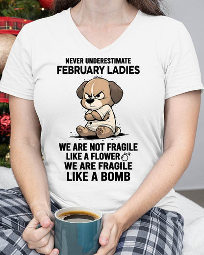 FEBRUARY SHIRT, WE ARE FRAGILE LIKE A BOMB - FMA SNOW02 (SKU2603-351-02)