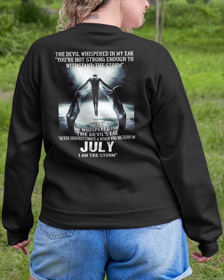 JULY - NEVER UNDERESTIUNDER A WOMAN - I AM THE STORM-FMA-(SKU-CHAUU-07)