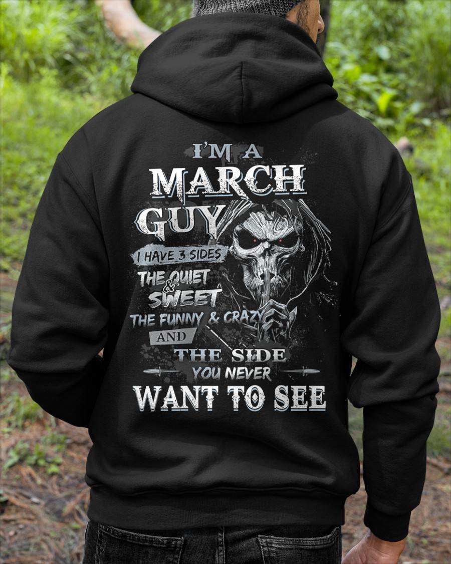 MARCH, I HAVE 3 SIDES THE QUIET & SWEET THE FUNNY & CRAZY-SNOW MALE03 (SKU07-60-03)