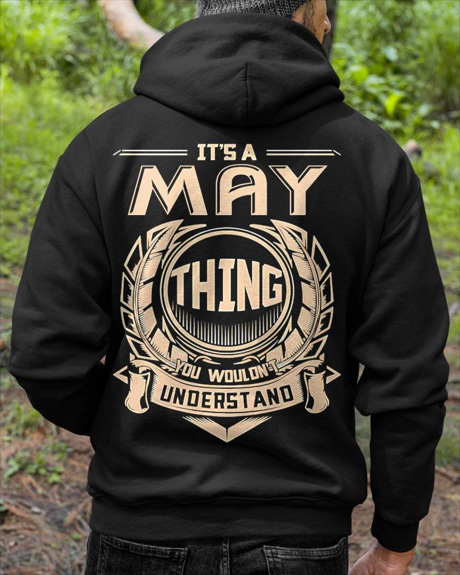 MAY, THING YOU WOULDN’T UNDERSTAND – SNOW MALE05 (SKU09-17-05)
