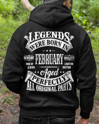 FEBRUARY, LEGENDS WERE BORN IN FEBRUARY-SNOW MALE02 (SKU08-37-02)