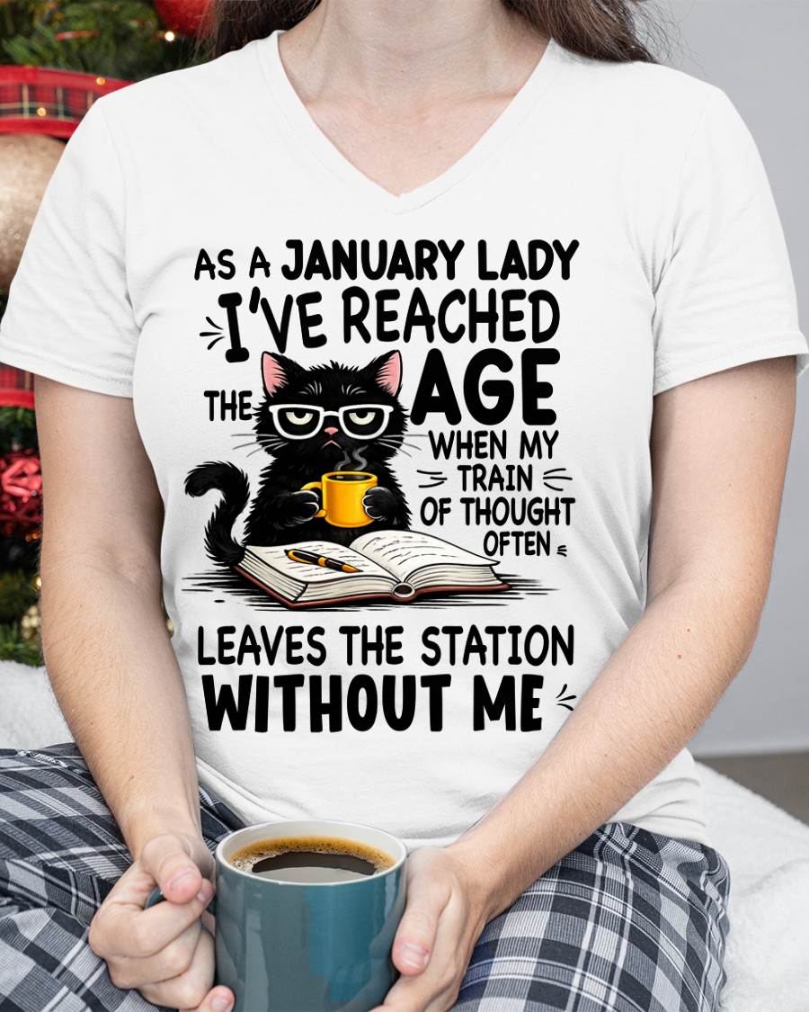 JANUARY SHIRT, LEAVES THE STATION WITHOUT ME - SNOW01 (SKU2603-87-01)