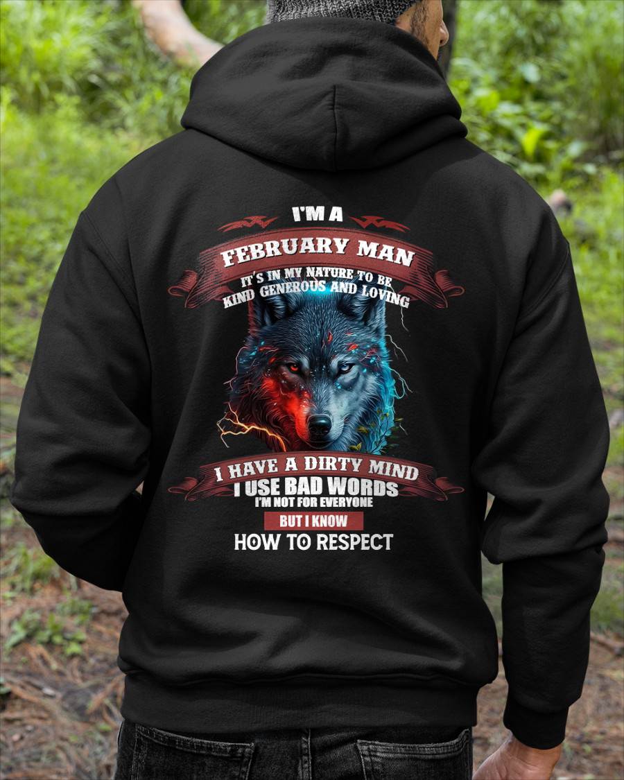 FEBRUARY, IT’S IN MY NATURE TO BE KIND GENEROUS AND LOVING-SNOW MALE02 (SKU12-162-02)