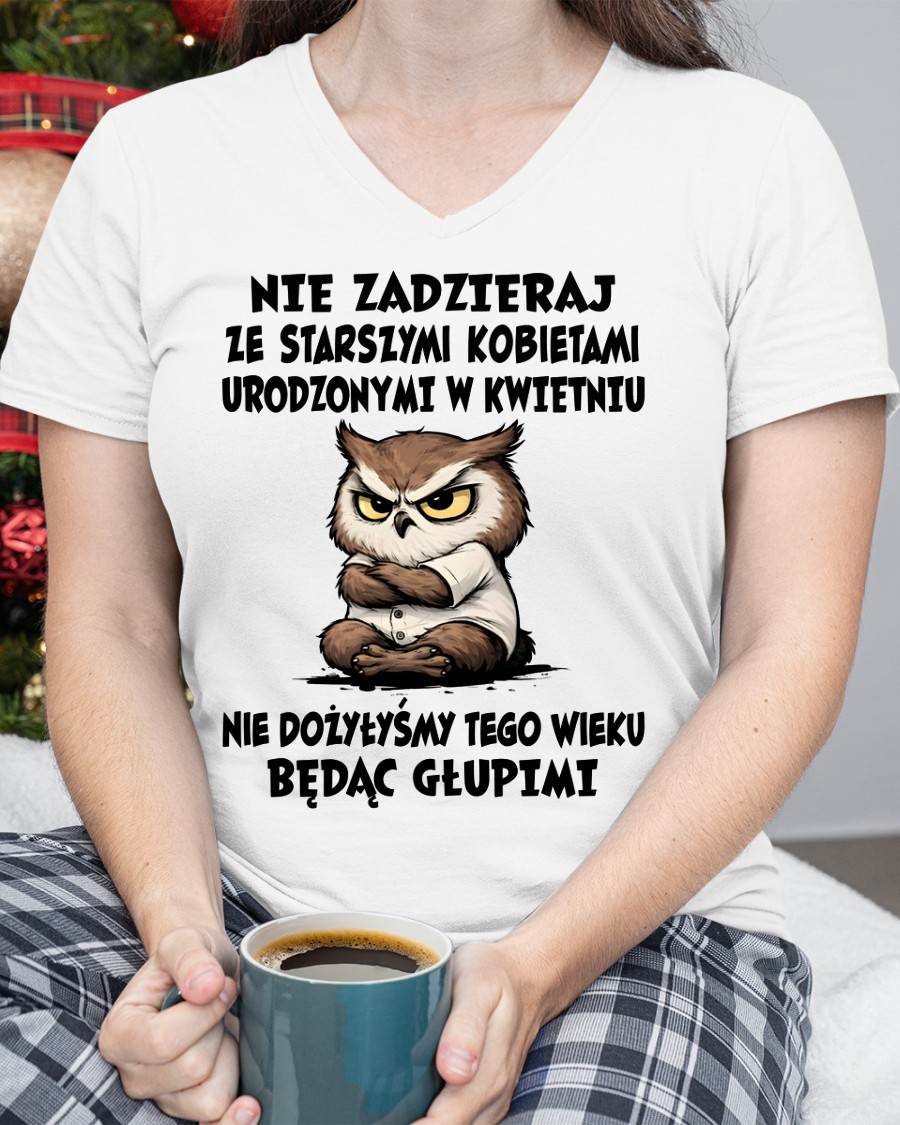 W KWIETNIU, NIE ZADZIERAJ ZE STARSZYMI KOBIETAMI - SNOW PO04 (SKU2605-415-04)