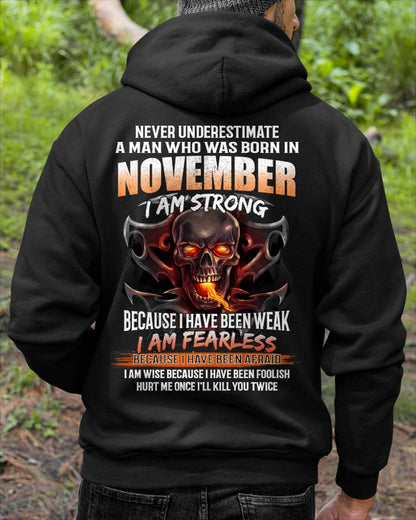 NOVEMBER SHIRT, I AM FEARLESS – SNOW MALE11 (SKU2602-173-11)