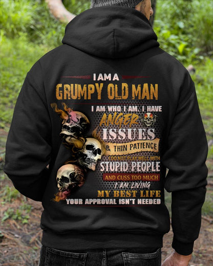 I AM A GRUMPY OLD MAN-SNOW MALE00 (SKU08-67-00)