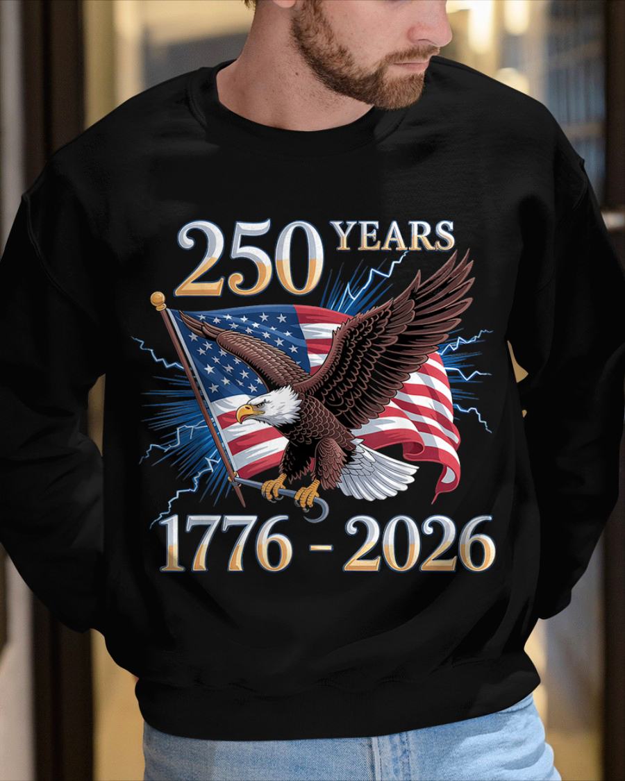 U.S 250th BIRTHDAY T-SHIRT - US250 (SKU26T-0185)