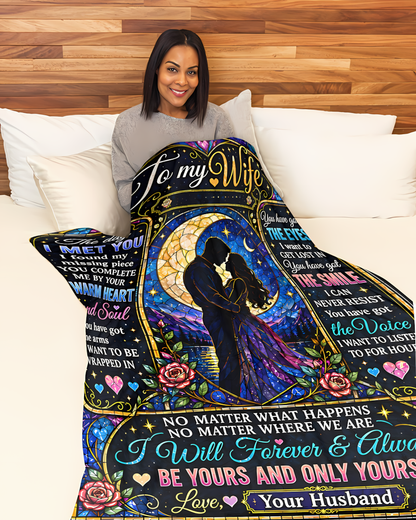 BLANKET FOR WIFE – COMFORT & WARMTH GIFT FROM HUSBAND- SNOW00 (SKU2609-189)