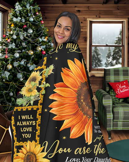 Special Gift For Your Mom Blanket - From Daughter (SKU2606-253)