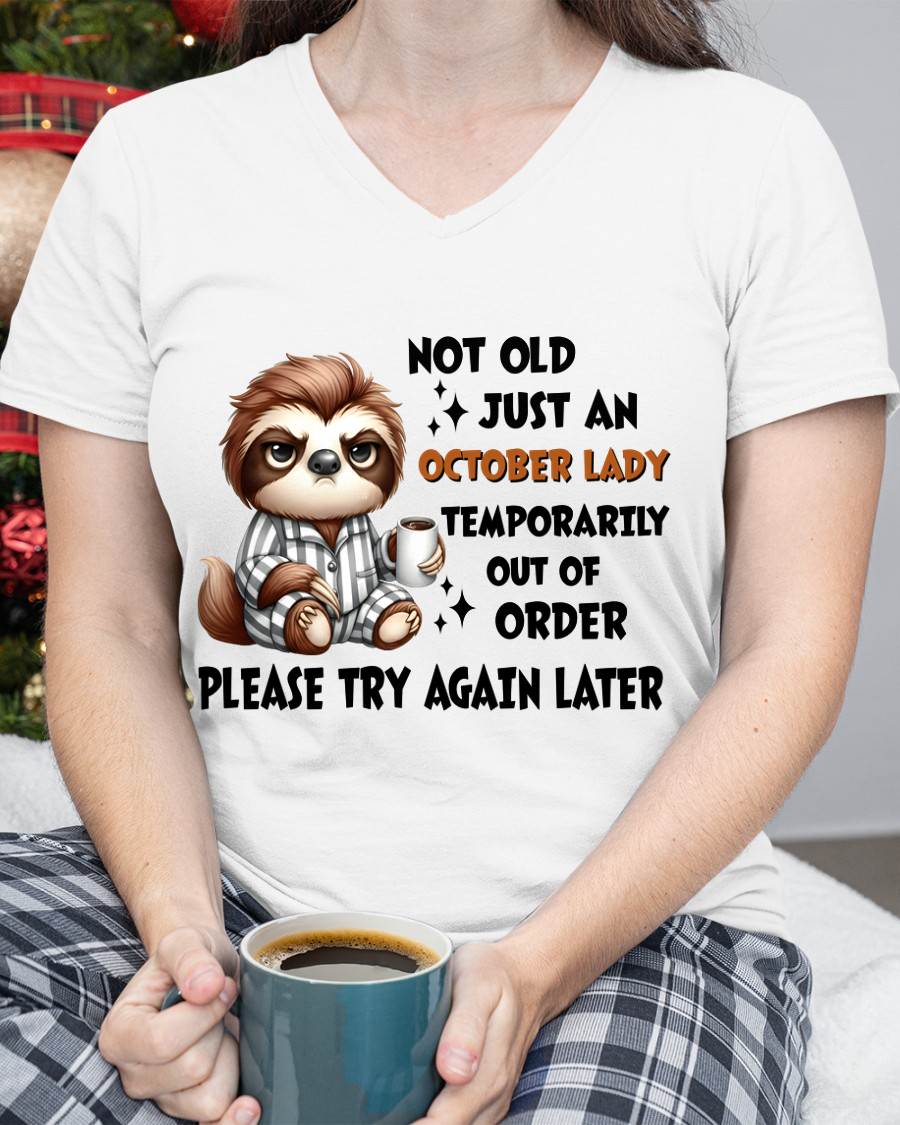 OCTOBER SHIRT, OUT OF ORDER - FMA SNOW10 (SKU2604-44-10)