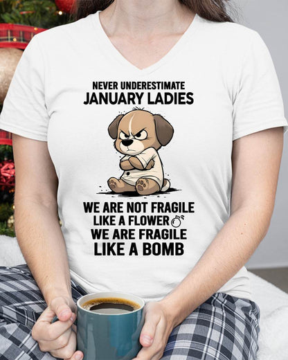 JANUARY SHIRT, WE ARE FRAGILE LIKE A BOMB - FMA SNOW01 (SKU2603-351-01)