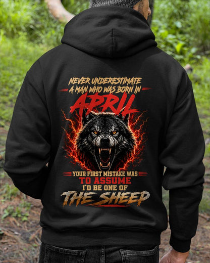 APRIL SHIRT, DON'T ASSUME I'D BE ONE OF THE SHEEP - SNOW MALE04 (SKU2608-497-04)
